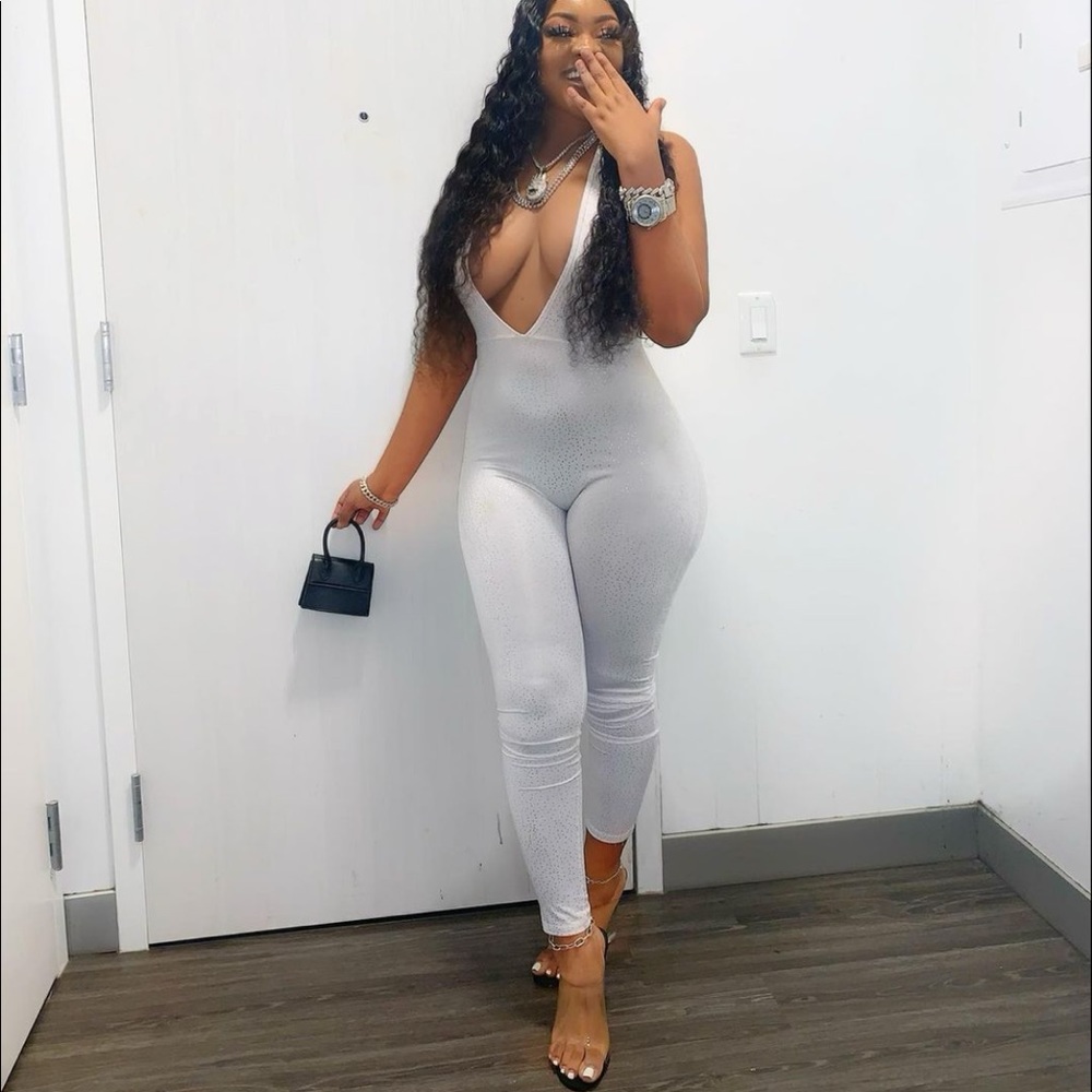 Super sexy luxe women’s jumpsuit!